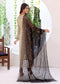 Nazmine By Bin Hameed EMB Chiffon Semi Stitched 3pcs - Jotey