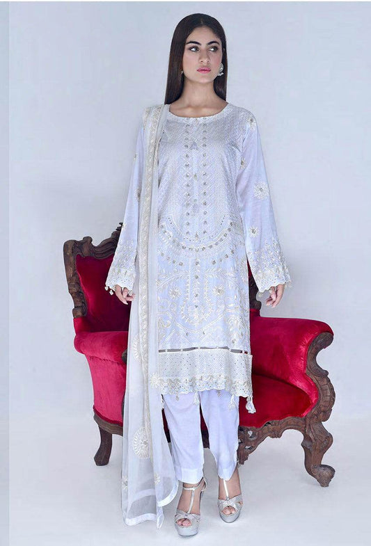 Nilima By Zebtan Lawn 3Pcs - Jotey