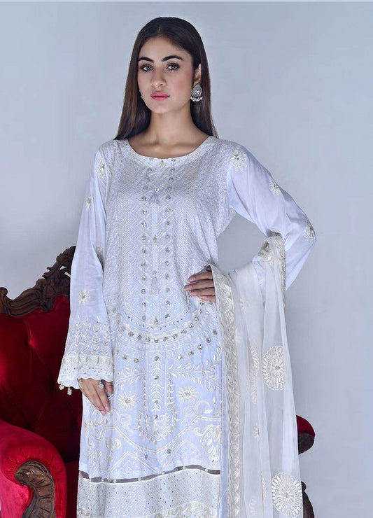 Nilima By Zebtan Lawn 3Pcs - Jotey