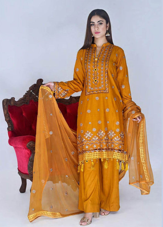 Nilima By Zebtan Lawn 3Pcs - Jotey
