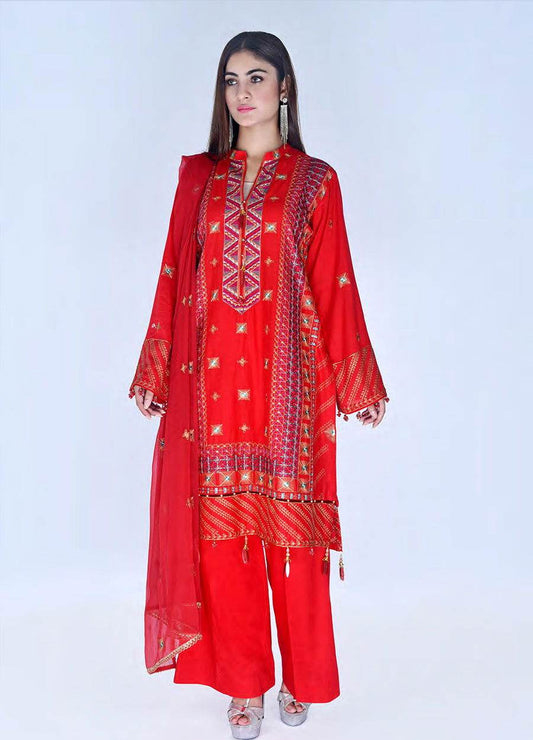 Nilima By Zebtan Lawn 3Pcs - Jotey