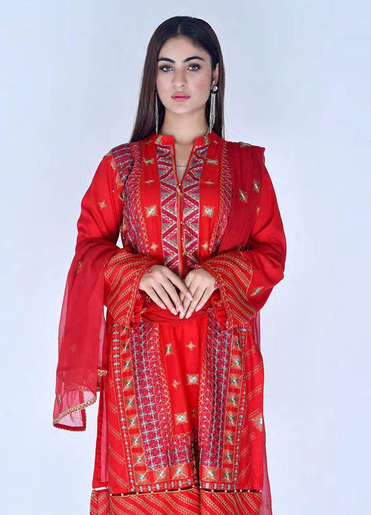 Nilima By Zebtan Lawn 3Pcs - Jotey