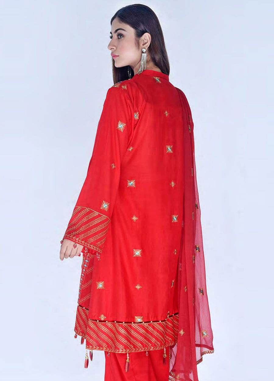 Nilima By Zebtan Lawn 3Pcs - Jotey