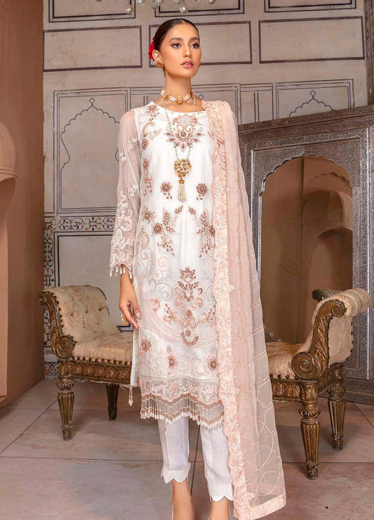 Nilima By Zebtan Luxury Chiffon 3Pcs - Jotey
