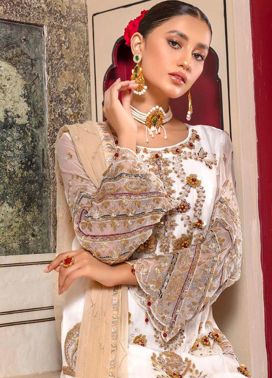 Nilima By Zebtan Luxury Chiffon 3Pcs - Jotey