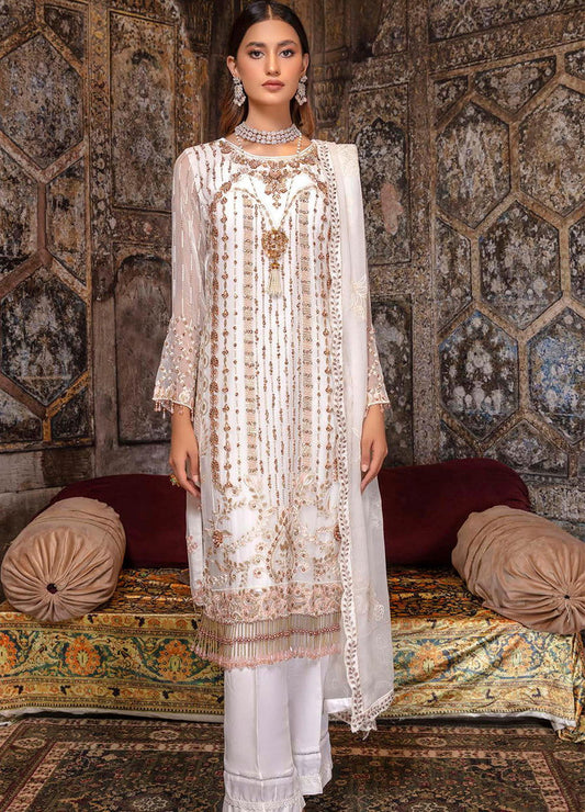 Nilima By Zebtan Luxury Chiffon 3Pcs - Jotey