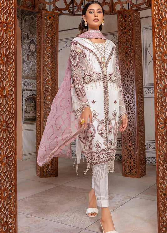 Nilima By Zebtan Luxury Chiffon 3Pcs - Jotey