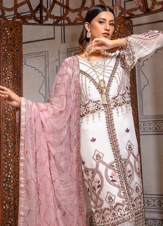 Nilima By Zebtan Luxury Chiffon 3Pcs - Jotey