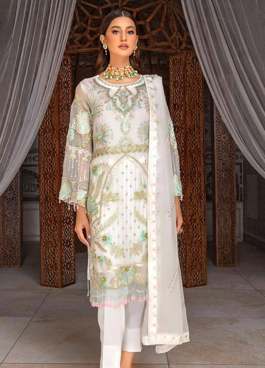 Nilima By Zebtan Luxury Chiffon 3Pcs - Jotey
