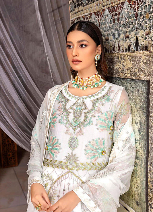 Nilima By Zebtan Luxury Chiffon 3Pcs - Jotey