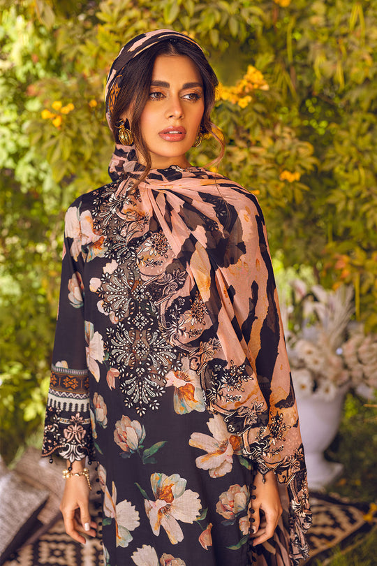 Nureh Gardenia Unstitched Embroidered & Printed Lawn Jotey