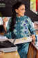 Nureh Glam Girl Printed Chikankari Unstitched Lawn 3Pcs - Jotey