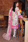 Nureh Glam Girl Printed Chikankari Unstitched Lawn 3Pcs - Jotey