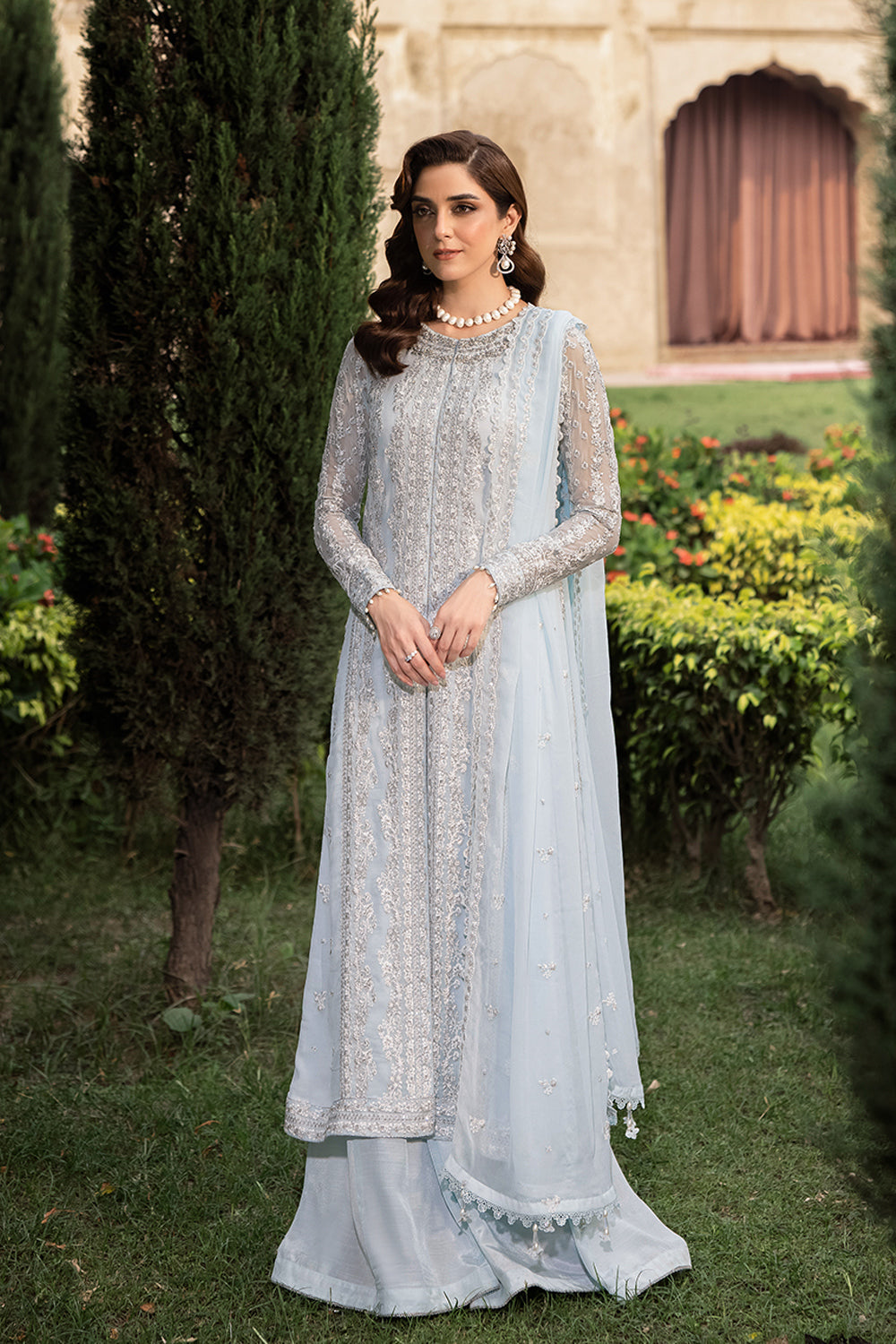 Azure Luxe By Ahmed Patel Embroidered Unstitched 3pcs