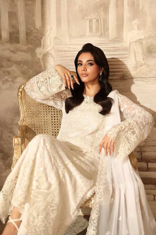 Azure Ensembles Festive'25 Chiffon Unstitched Three Piece