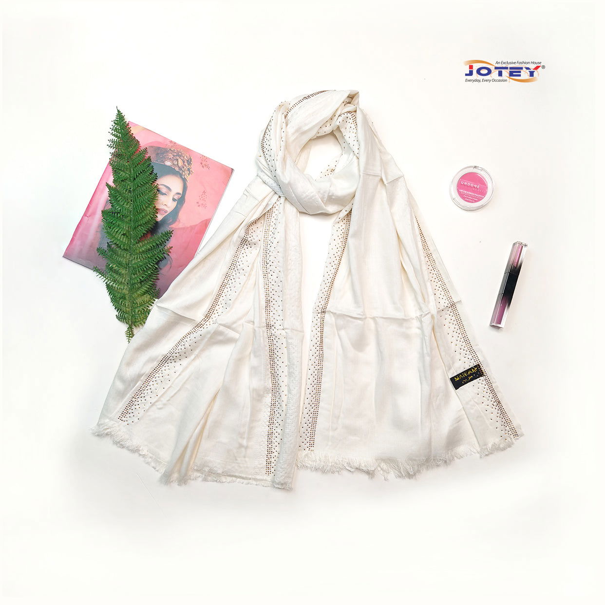 Premium Linen Soft Cotton Hijab - Jotey