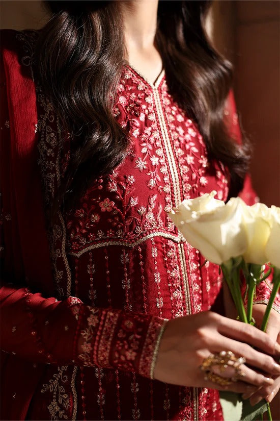 Azure Luxe 2025 Embroidered Chiffon Unstitched 3 Piece