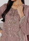 Azure By Bin Hameed Luxury Chiffon Embroidered  Semi-Stitched 3pcs