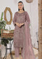 Azure By Bin Hameed Luxury Chiffon Embroidered  Semi-Stitched 3pcs