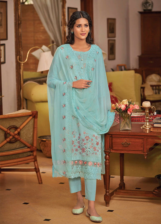 Relssa Zara Unstitched 3pcs - Jotey