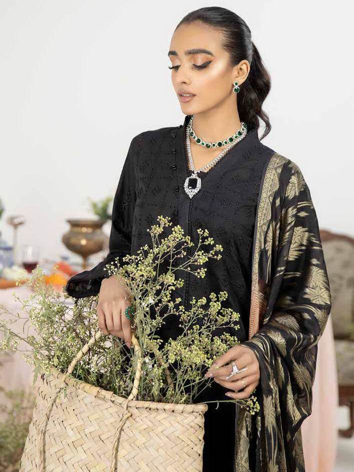Kari Riaz 2 Riaz Arts Tehzeeb Emb Chickenkari Lawn 3pcs – Jotey