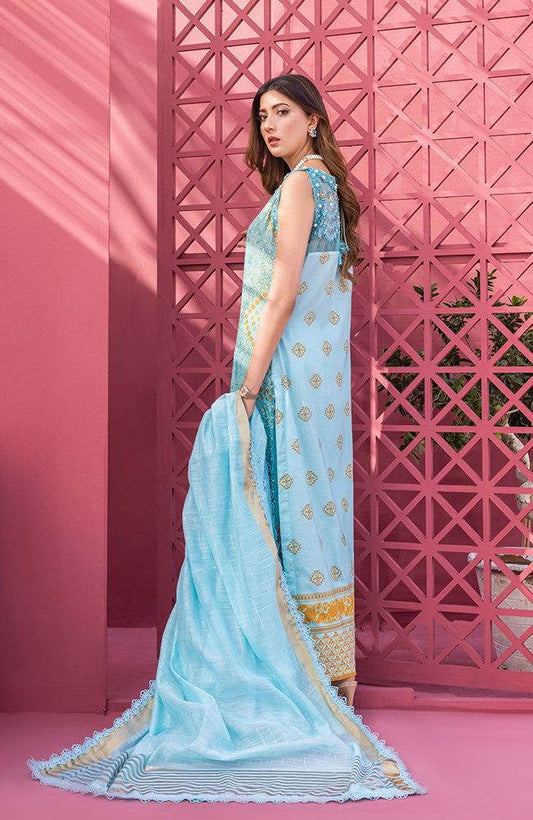 Rungkari By Mahiymaan Unstitched 3Pcs - Jotey