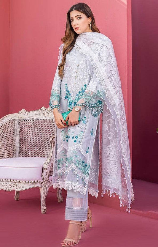 Rungkari By Mahiymaan Unstitched 3Pcs - Jotey