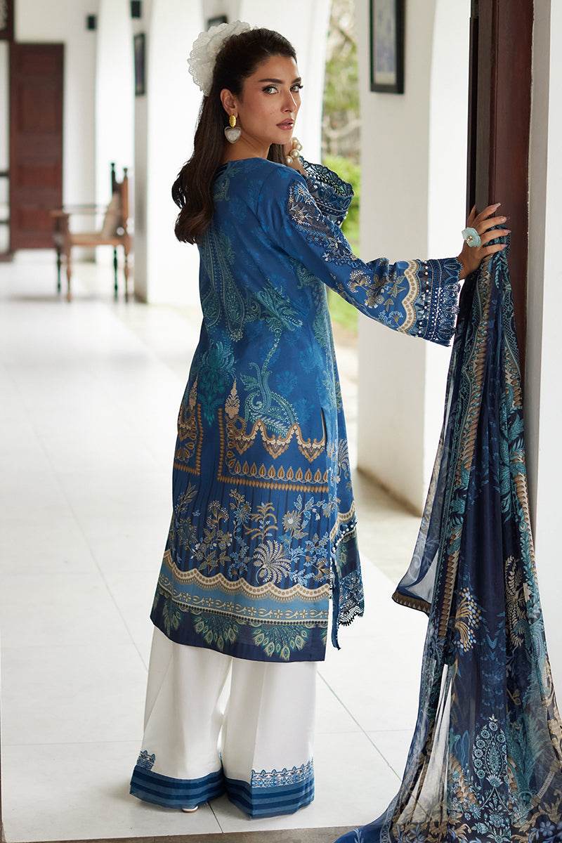 Gulaal Saffira Lawn Vol-01 Unstitched 3pcs - Jotey
