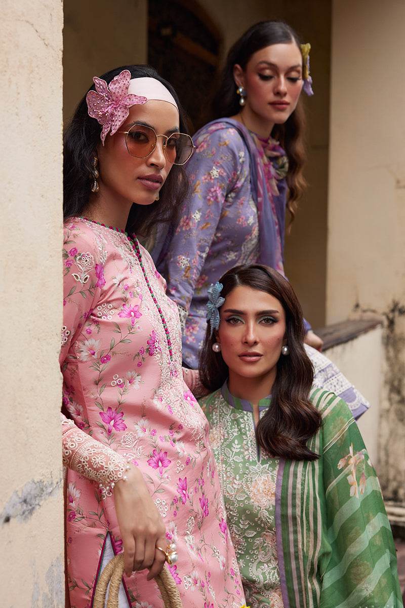 Gulaal Saffira Lawn Vol-01 Unstitched 3pcs - Jotey