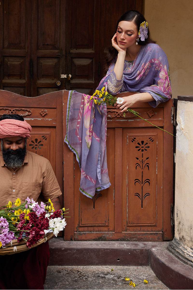 Gulaal Saffira Lawn Vol-01 Unstitched 3pcs - Jotey