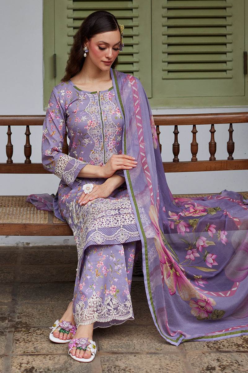 Gulaal Saffira Lawn Vol-01 Unstitched 3pcs - Jotey