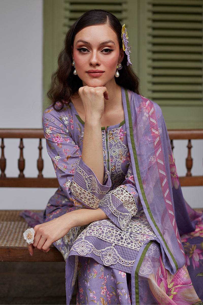 Gulaal Saffira Lawn Vol-01 Unstitched 3pcs - Jotey