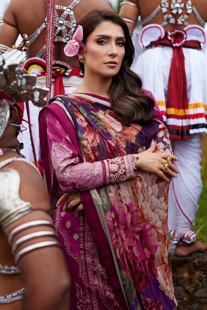Gulaal Saffira Lawn Vol-01 Unstitched 3pcs - Jotey
