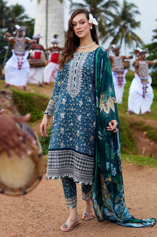 Gulaal Saffira Lawn Vol-01 Unstitched 3pcs - Jotey