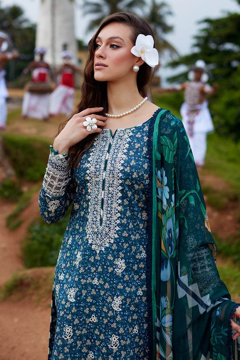 Gulaal Saffira Lawn Vol-01 Unstitched 3pcs - Jotey