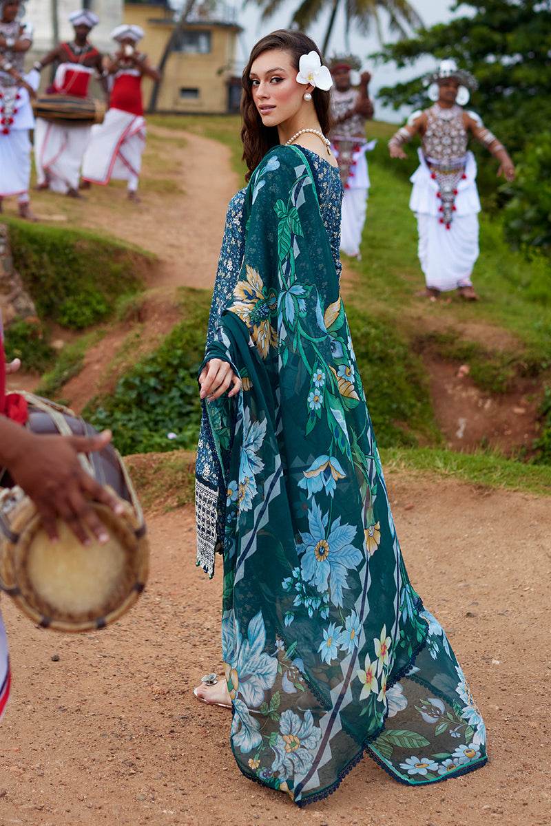 Gulaal Saffira Lawn Vol-01 Unstitched 3pcs - Jotey