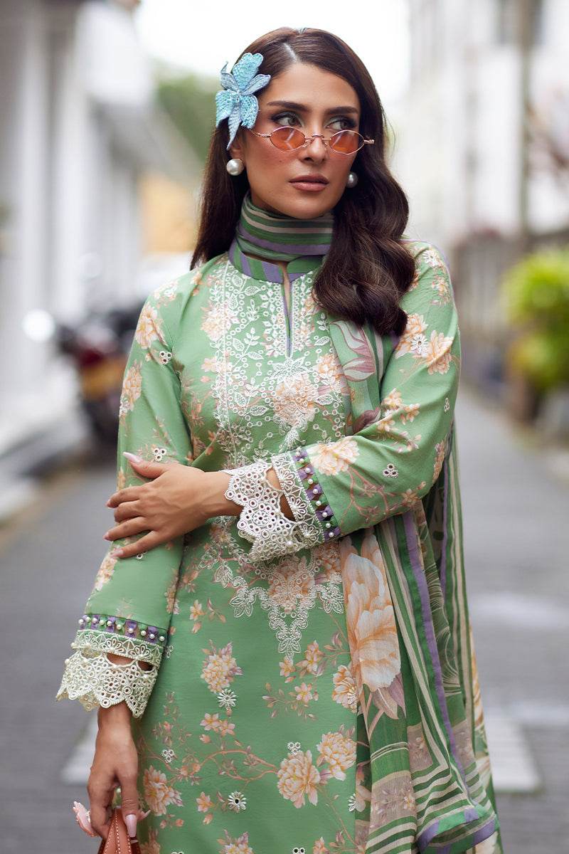 Gulaal Saffira Lawn Vol-01 Unstitched 3pcs - Jotey