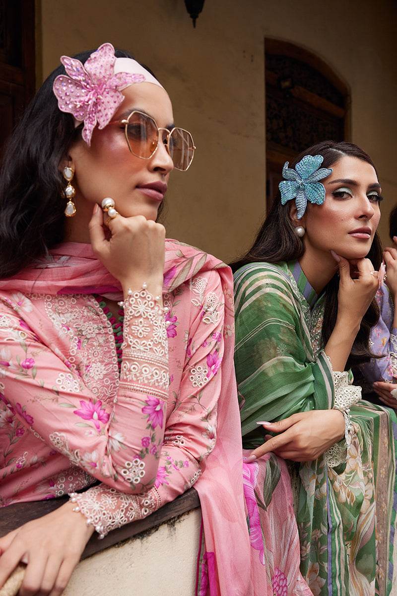Gulaal Saffira Lawn Vol-01 Unstitched 3pcs - Jotey