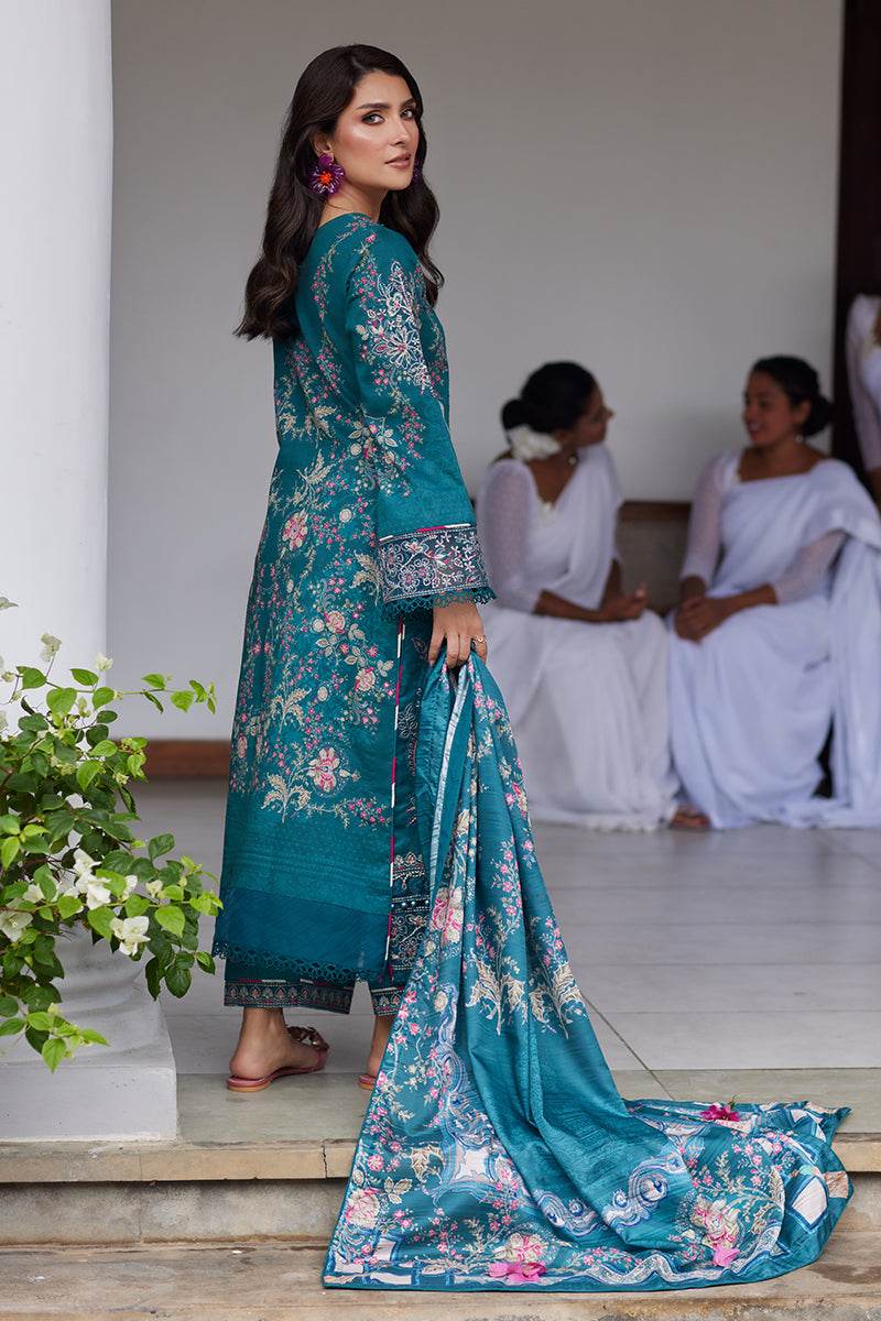 Gulaal Saffira Lawn Vol-01 Unstitched 3pcs - Jotey