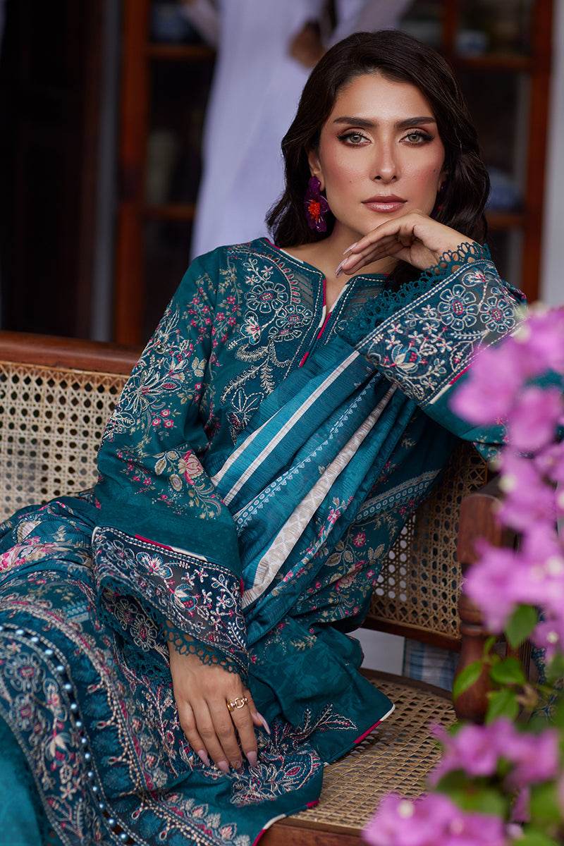 Gulaal Saffira Lawn Vol-01 Unstitched 3pcs - Jotey