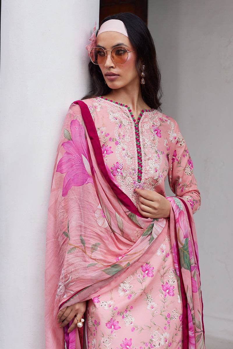 Gulaal Saffira Lawn Vol-01 Unstitched 3pcs - Jotey