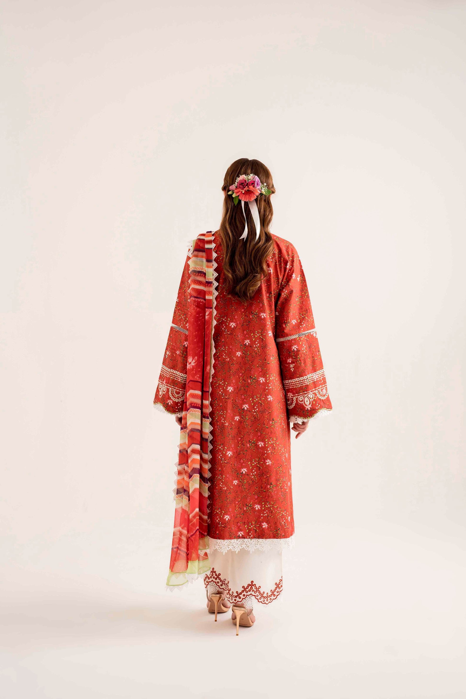 Lila By Sable V Digital Printed Lawn 3pc - Jotey
