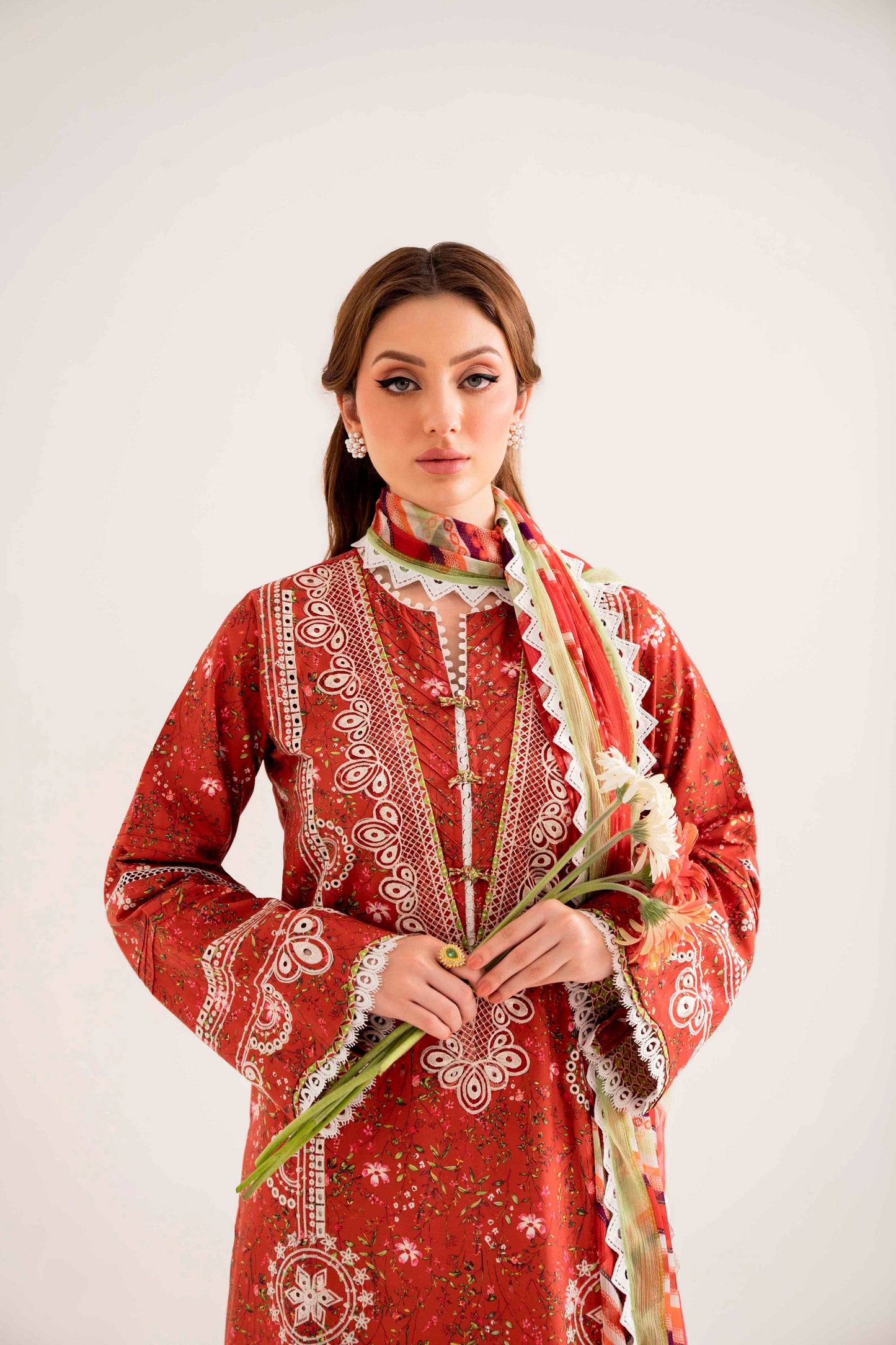 Lila By Sable V Digital Printed Lawn 3pc - Jotey