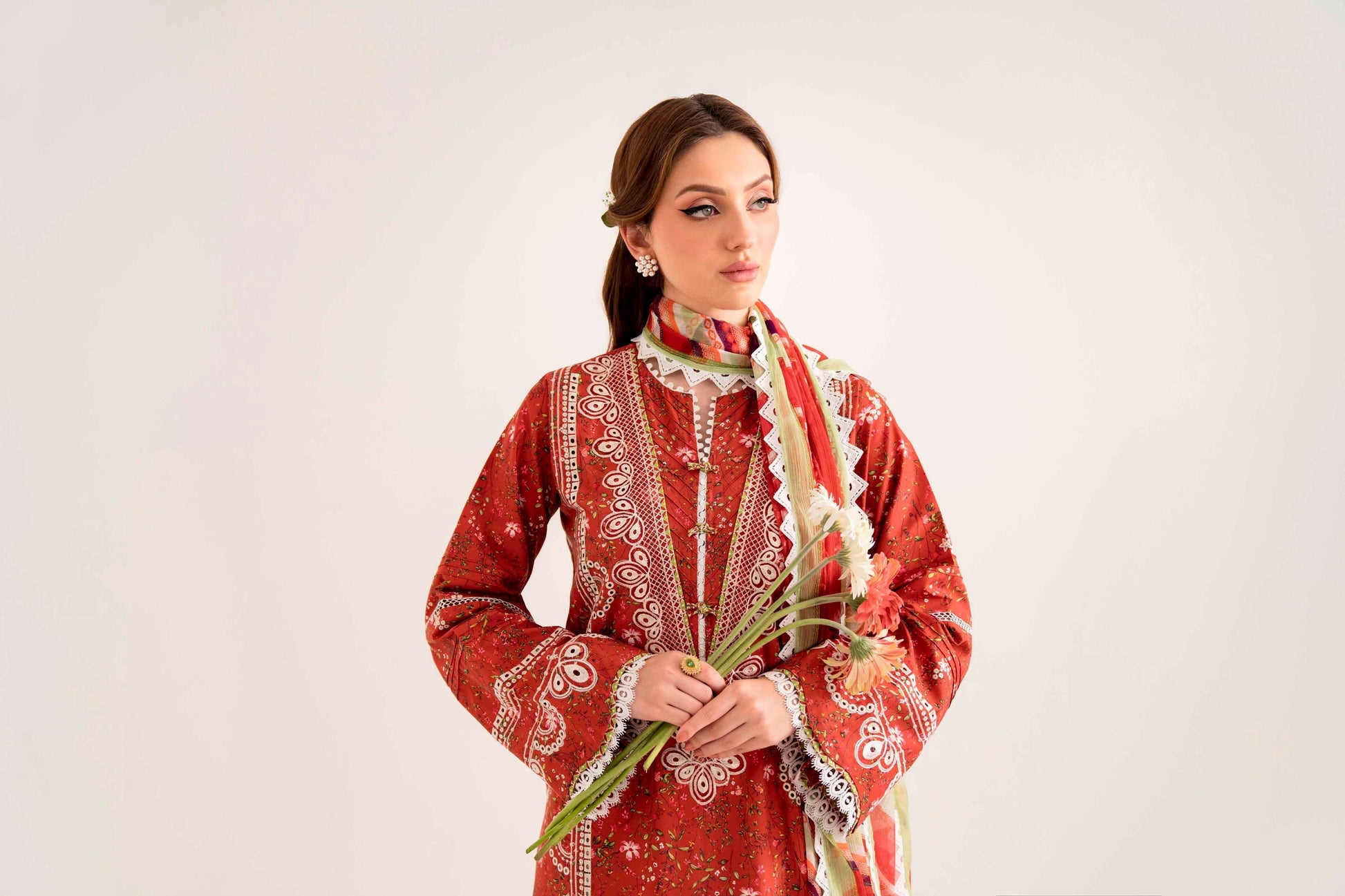 Lila By Sable V Digital Printed Lawn 3pc - Jotey