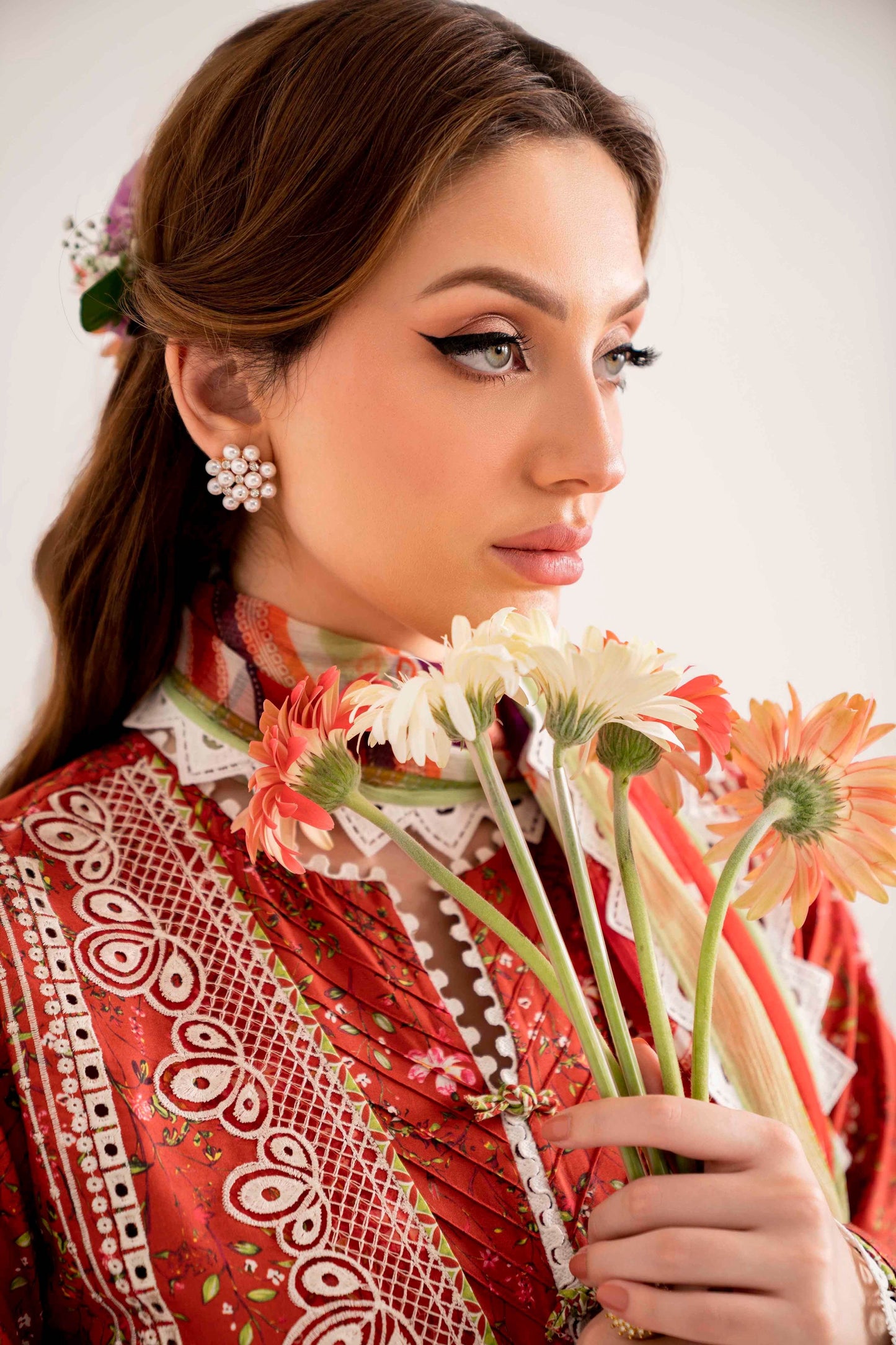 Lila By Sable V Digital Printed Lawn 3pc - Jotey