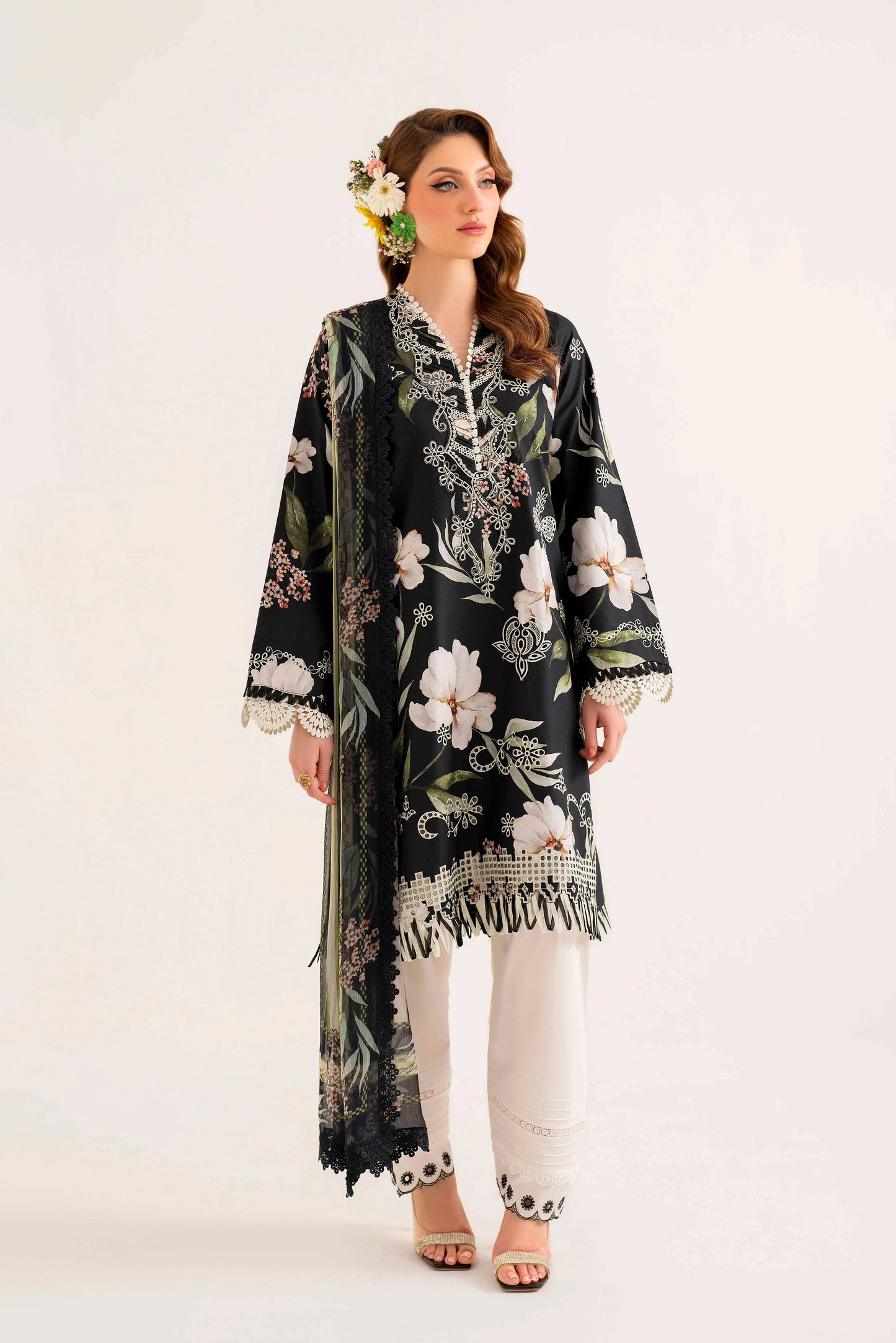 Lila By Sable V  Digital Printed  Lawn 3pc
