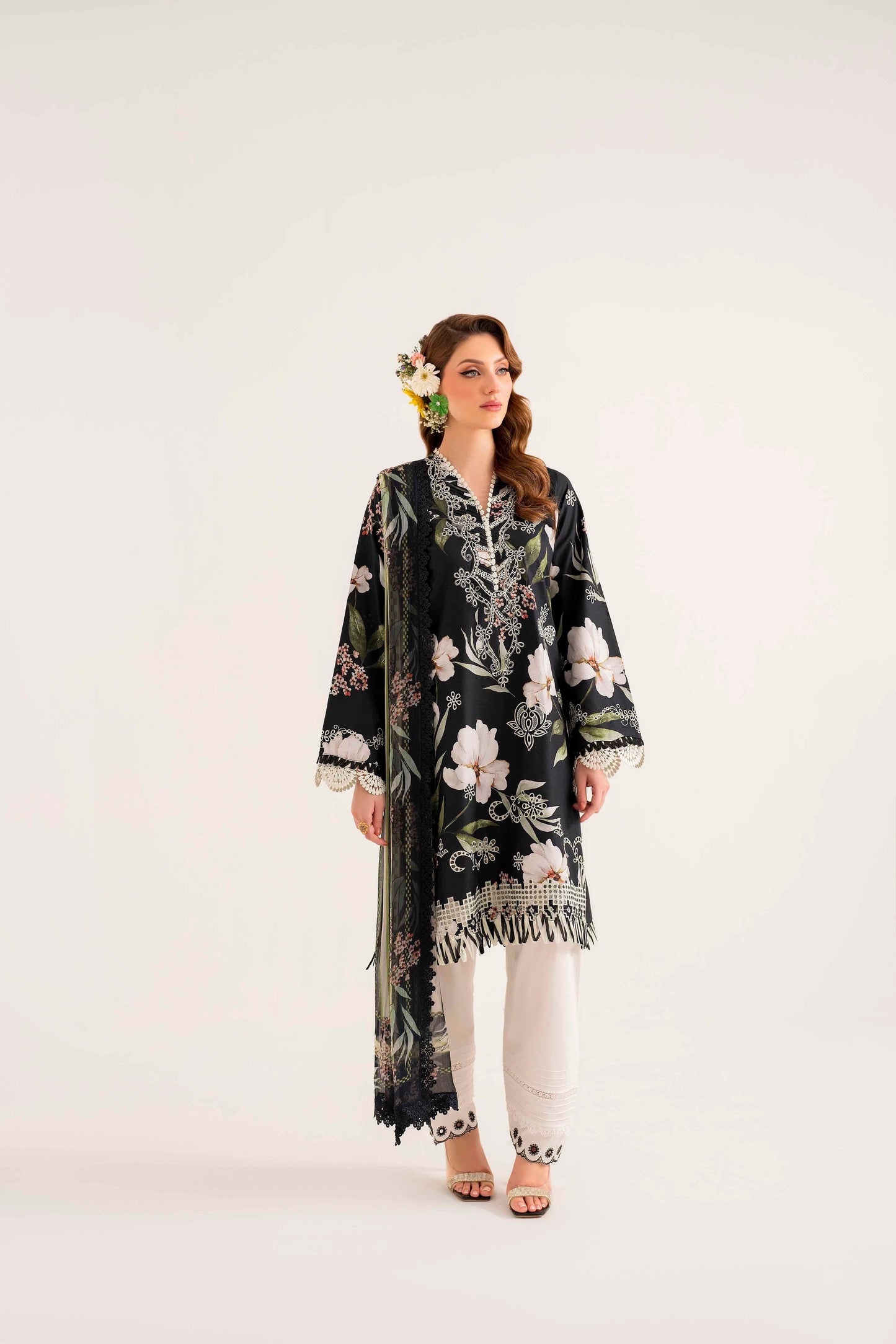 Lila By Sable V  Digital Printed  Lawn 3pc