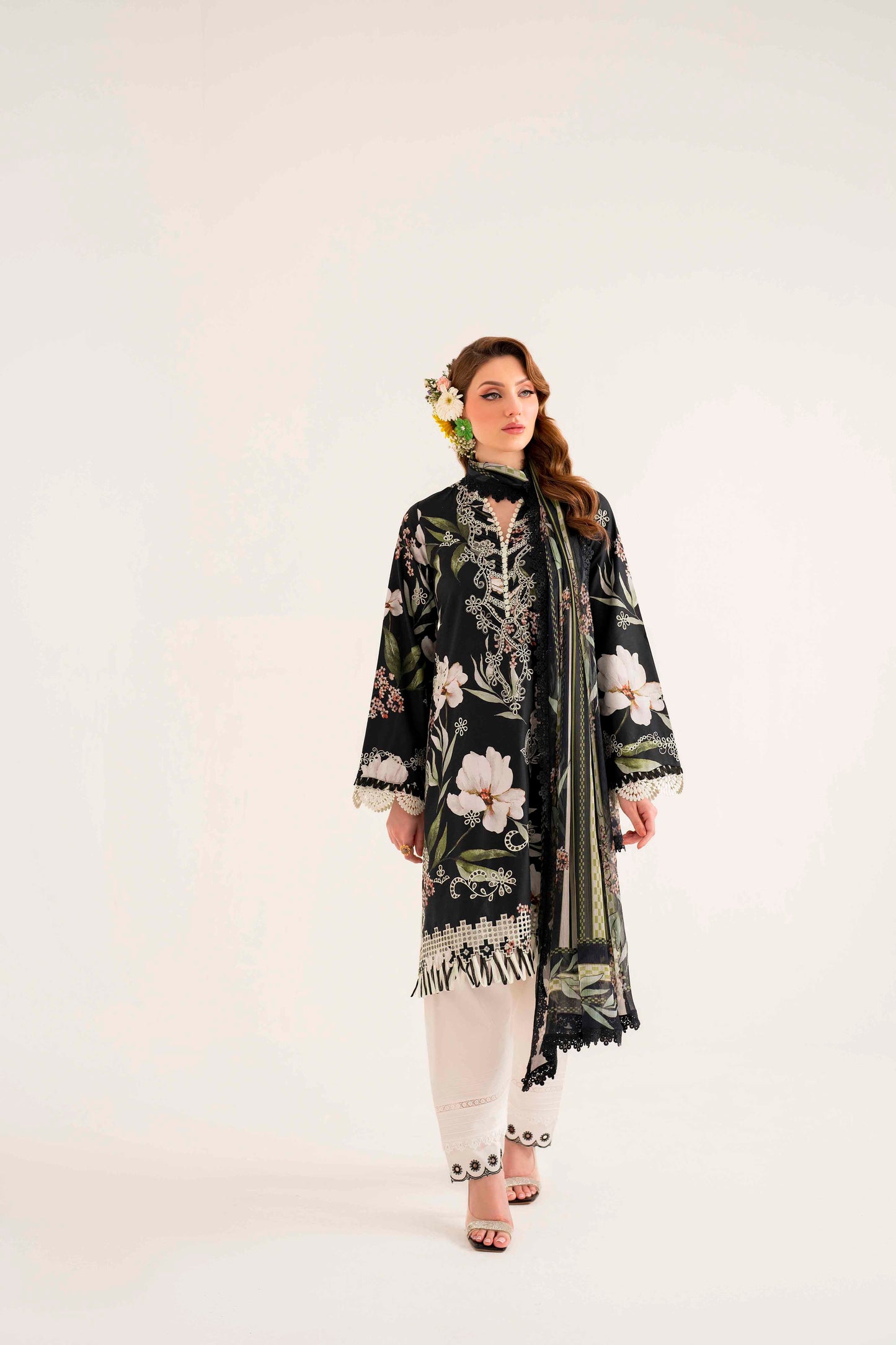 Lila By Sable V  Digital Printed  Lawn 3pc