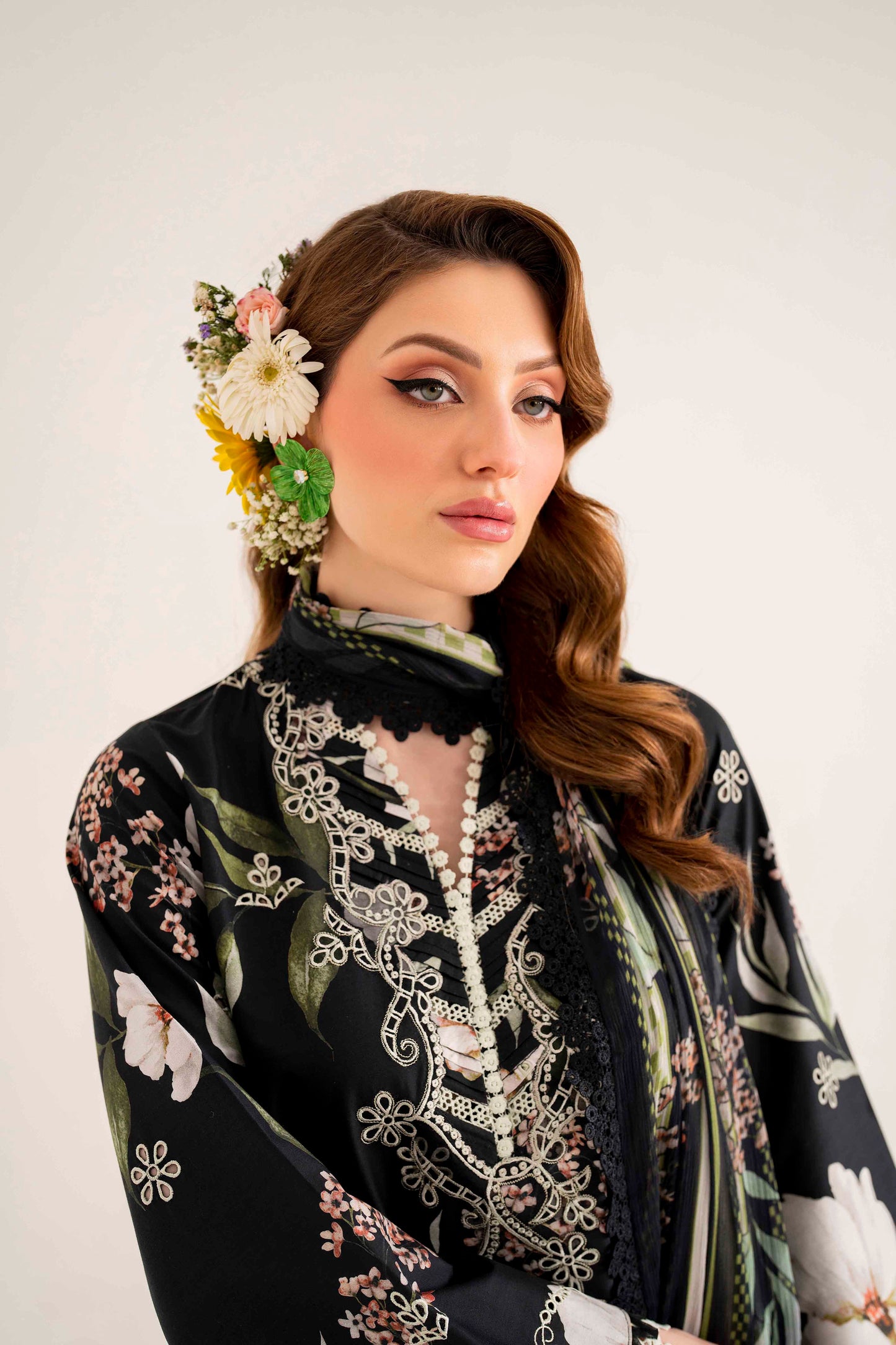 Lila By Sable V  Digital Printed  Lawn 3pc