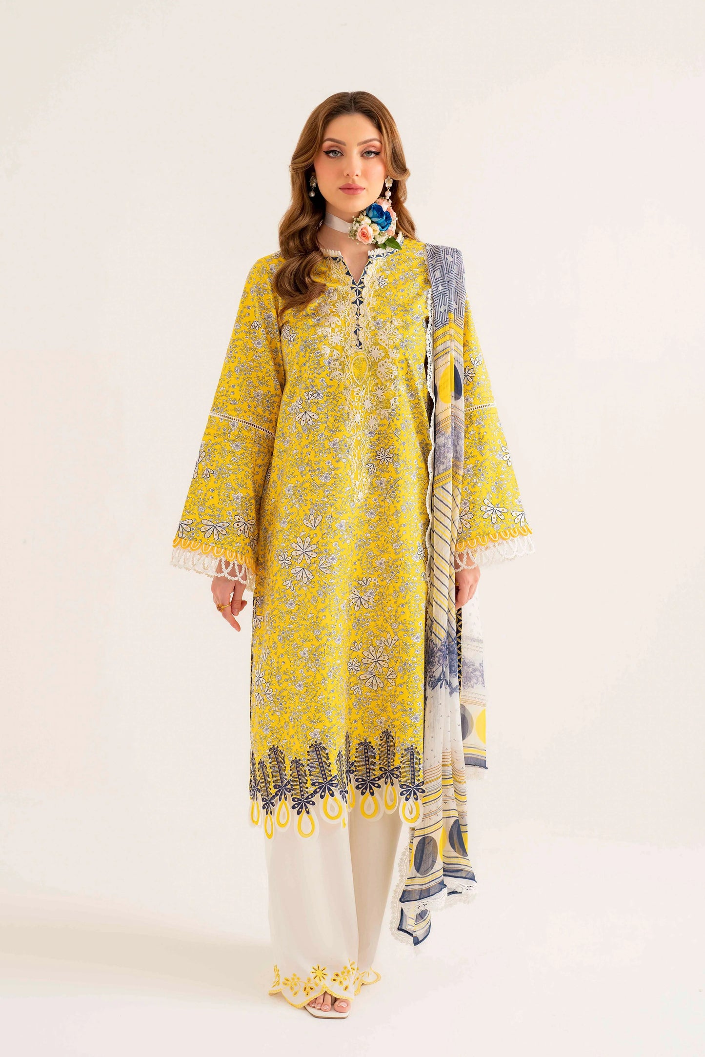 Lila By Sable V  Digital Printed  Lawn 3pc